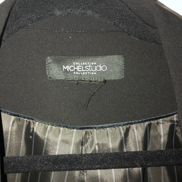 2X tuxedo collar Blazer - Picture 3 of 10